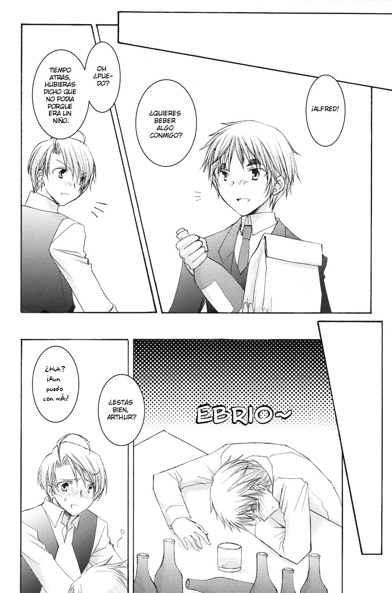 [TOP SECRET (Akatsuki Keiko)] Tobenai Tori to Toge no Hana - Earthbound bird and flower of thorn (Axis Powers Hetalia) [Spanish] [Mirus Mayhem] page 12 preview
