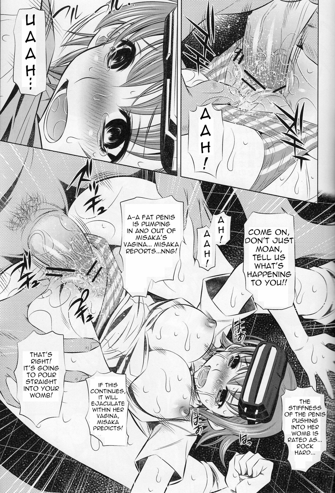 (C77) [Yuugai Tosho Kikaku (Tanaka Naburu)] Kowarekake no Kekkan Denki (radio noise) | Destructive Radio Noise (Toaru Kagaku no Railgun) [English] =Torwyn= page 7 preview