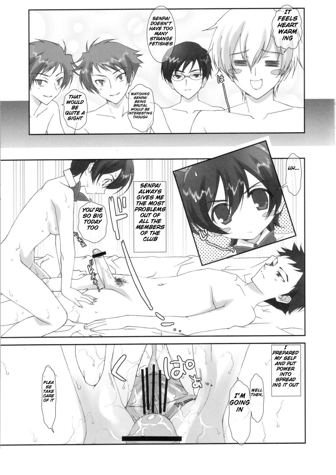 (SC33) [Renai Mangaka (Naruse Hirofumi)] Ouran Koukou Host-bu Himitsu Club (Ouran High School Host Club) [English] {Boinchuuloli} page 6 preview
