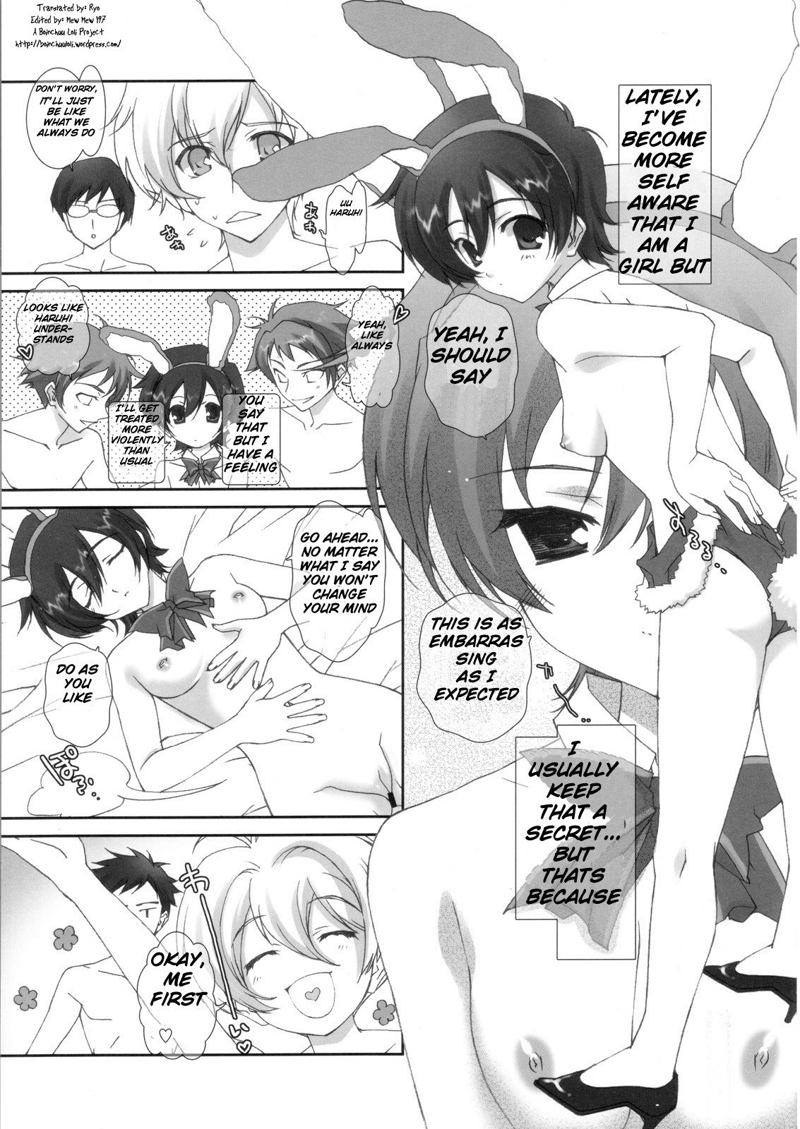 (SC33) [Renai Mangaka (Naruse Hirofumi)] Ouran Koukou Host-bu Himitsu Club (Ouran High School Host Club) [English] {Boinchuuloli} page 4 preview