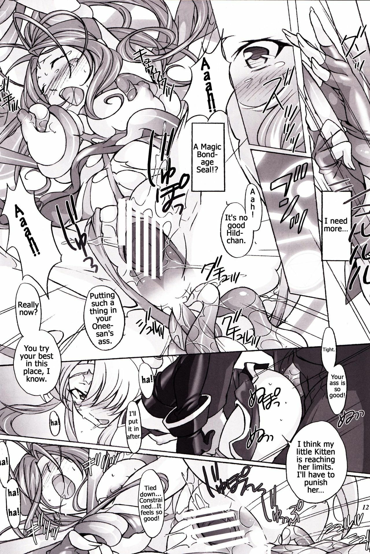 (SC42) [Dark battery (Myouga)] Yamiyo ni Utau Hinadori no Koe (Ah! My Goddess) [English] [Malmanous] page 11 preview