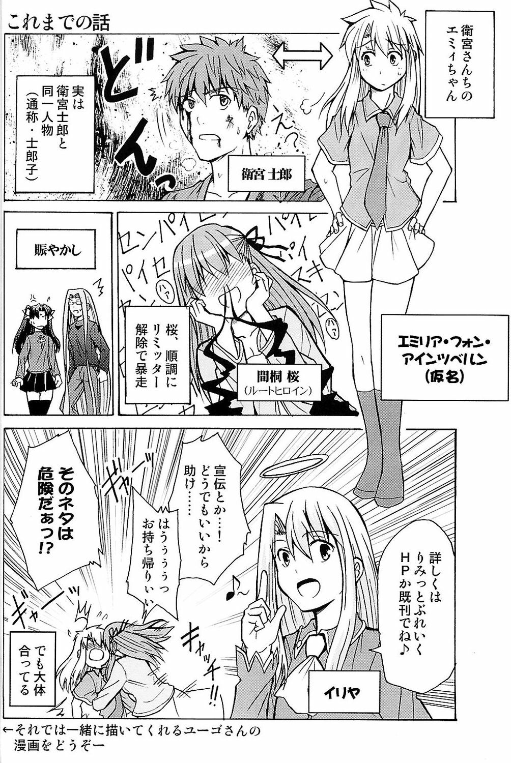 [Atmosphere, Limit Break (Yuugo, Bob Jr)] Heavens Failure Vol. EX2 Emiyake (Fate/stay night) page 3 preview