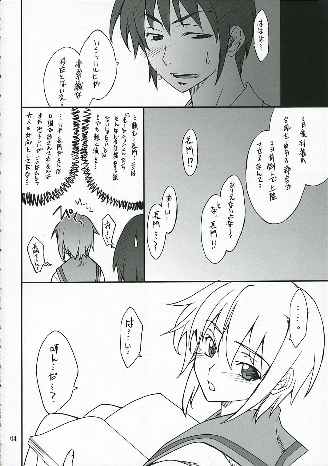 [P.Forest (Hozumi Takashi)] Mousou Desho Desho? Nagato-san Bousou desu!? (The Melancholy of Haruhi Suzumiya) page 3 preview