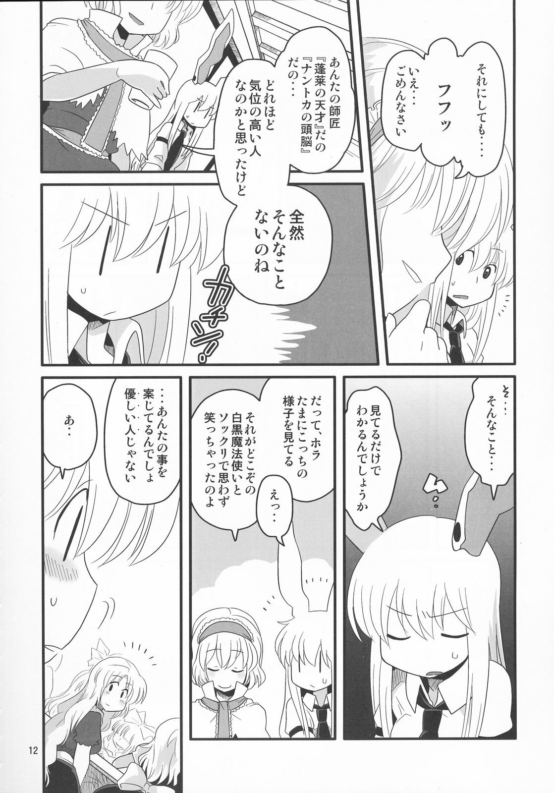 (Tsuki no Utage 2) [RUMP (Bon)] Eringe San (Touhou Project) page 12 preview