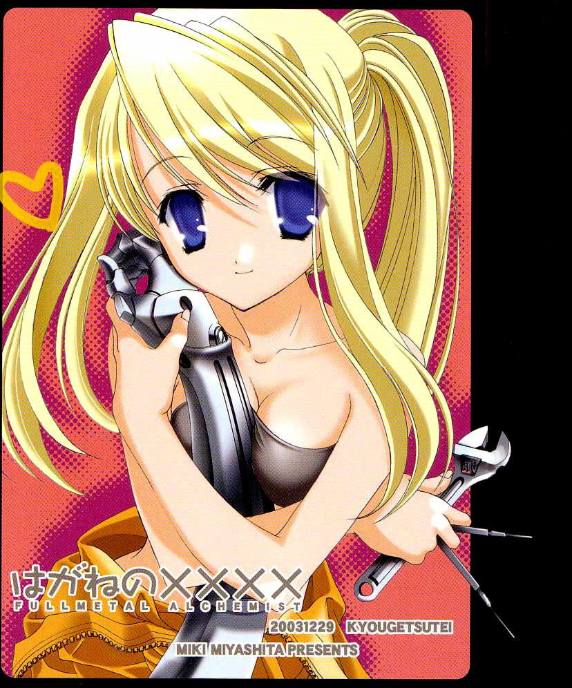 (C65) [Kyougetsutei (Miyashita Miki)] Hagane No XXXX (Fullmetal Alchemist) [English] [DejaVu]