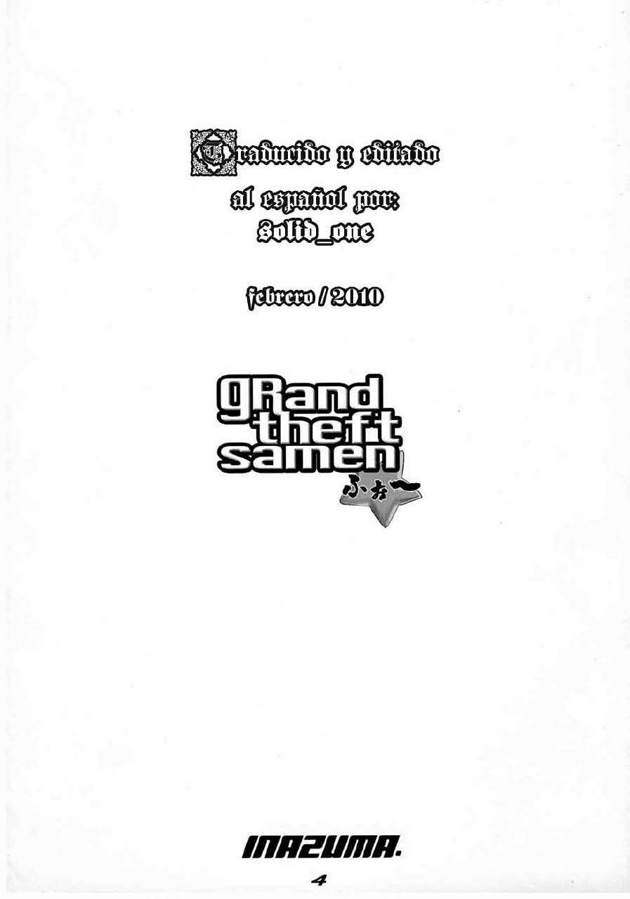 (C75) [DIGITAL ACCEL WORKS (INAZUMA.)] gRand theft samen four~ (Zettai Karen Children) [Spanish] [solid_one] page 3 preview