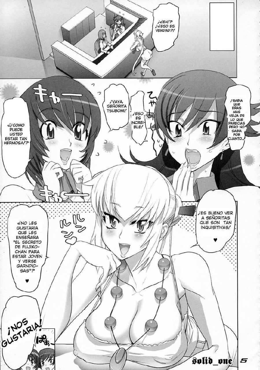 (C75) [DIGITAL ACCEL WORKS (INAZUMA.)] gRand theft samen four~ (Zettai Karen Children) [Spanish] [solid_one] page 4 preview