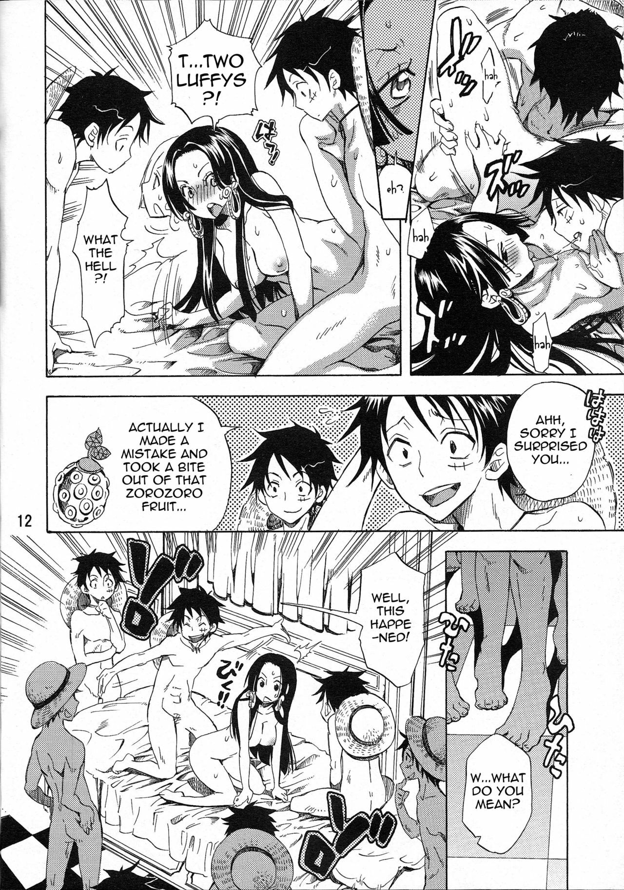 [Kurione-sha (YU-RI)] Yokujou Rensa ~Hebihime ver.~ | Sexual Desire Cascade ~Snake Empress ver.~ (One Piece) [English] {doujin-moe.us} page 11 preview