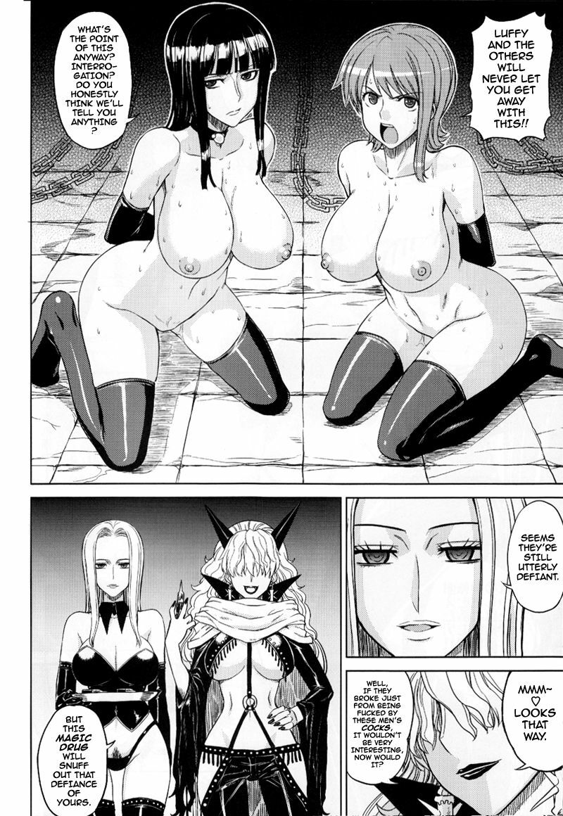 (C77) [Choujikuu Yousai Kachuusha (Denki Shougun)] MEROMERO GIRLS 2 MUGIWARA GIRLS SIDE (One Piece) [English] [darknight] page 5 preview