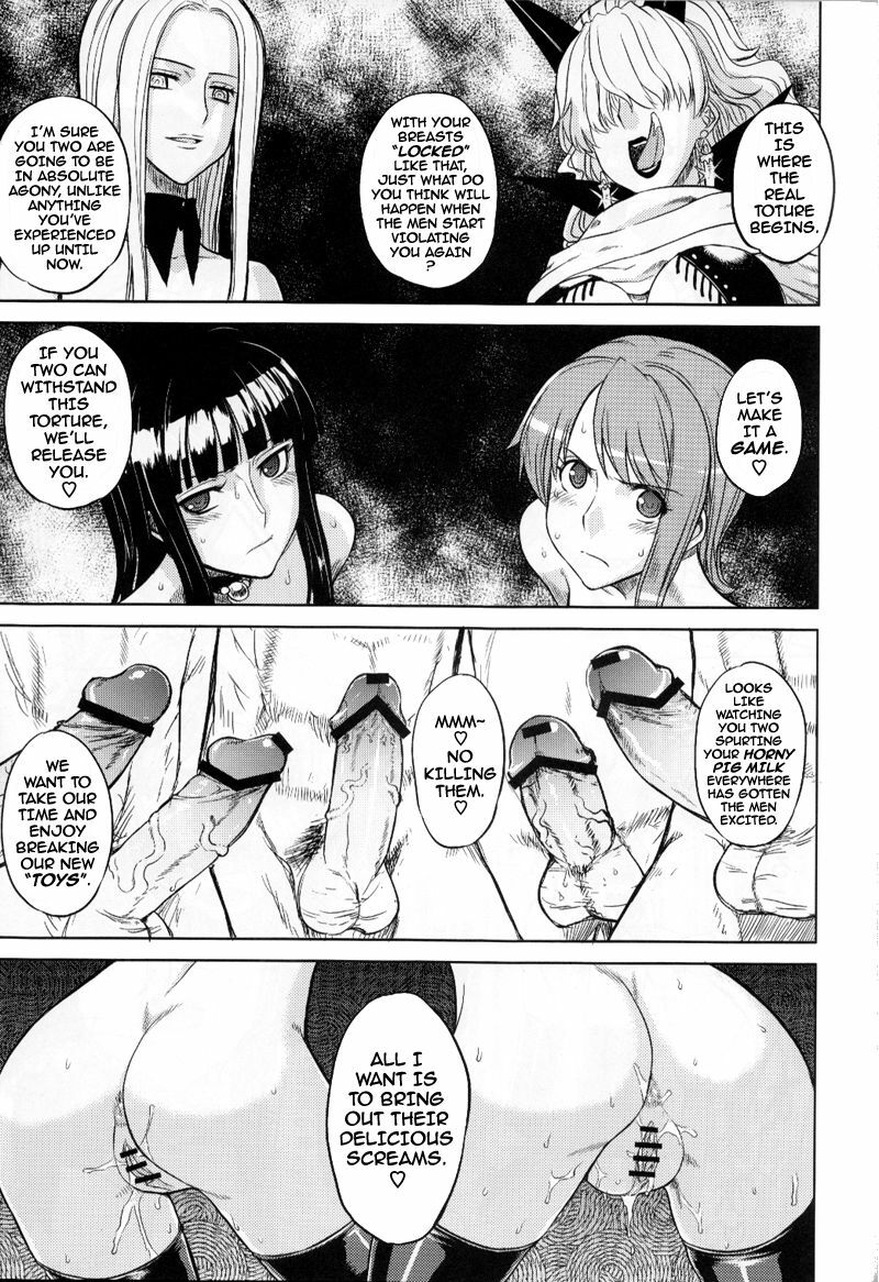 (C77) [Choujikuu Yousai Kachuusha (Denki Shougun)] MEROMERO GIRLS 2 MUGIWARA GIRLS SIDE (One Piece) [English] [darknight] page 12 preview