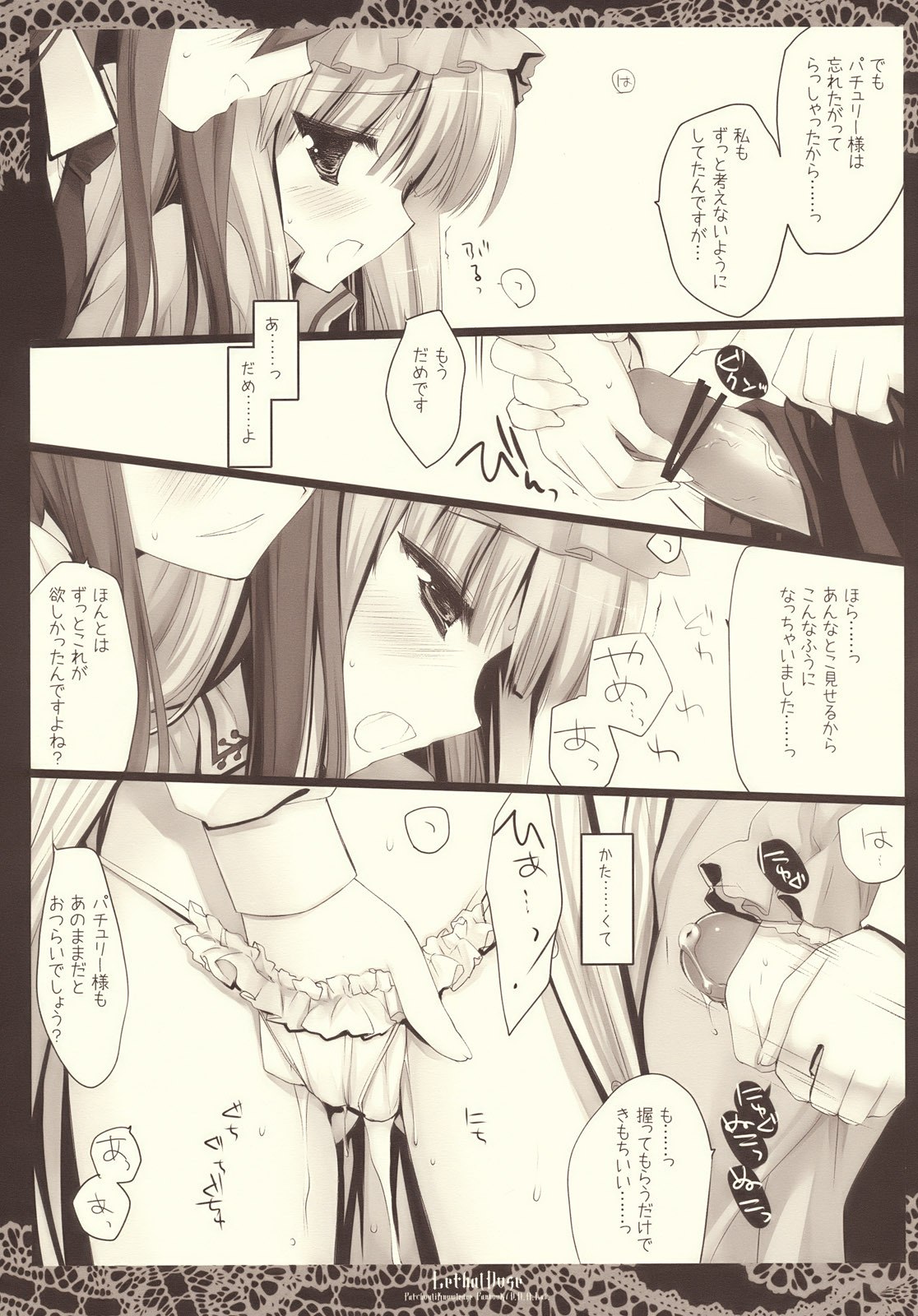 (C77) [D.N.A.Lab. (Miyasu Risa)] Lethal Dose (Touhou Project) page 11 preview