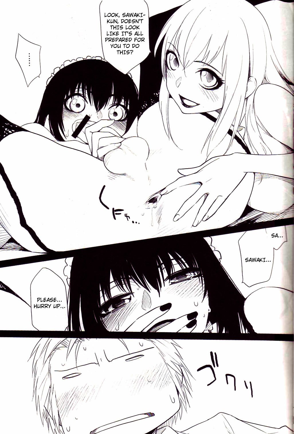 (C74) Ii Toshi Shita Otona ga Shiro Dano! Kuro Dano! | The Old Enough Adults Are White! And Black! (Moyashimon) [English] [Not4dawgz] page 4 preview