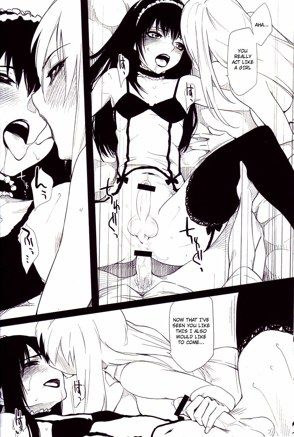 (C74) Ii Toshi Shita Otona ga Shiro Dano! Kuro Dano! | The Old Enough Adults Are White! And Black! (Moyashimon) [English] [Not4dawgz] page 9 preview