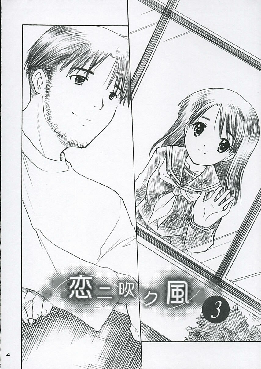 (C68) [Purin Yokochou (Ouka Sushi)] Koi ni Fuku Kaze 3 ~Futari~ (Koi Kaze) page 3 preview