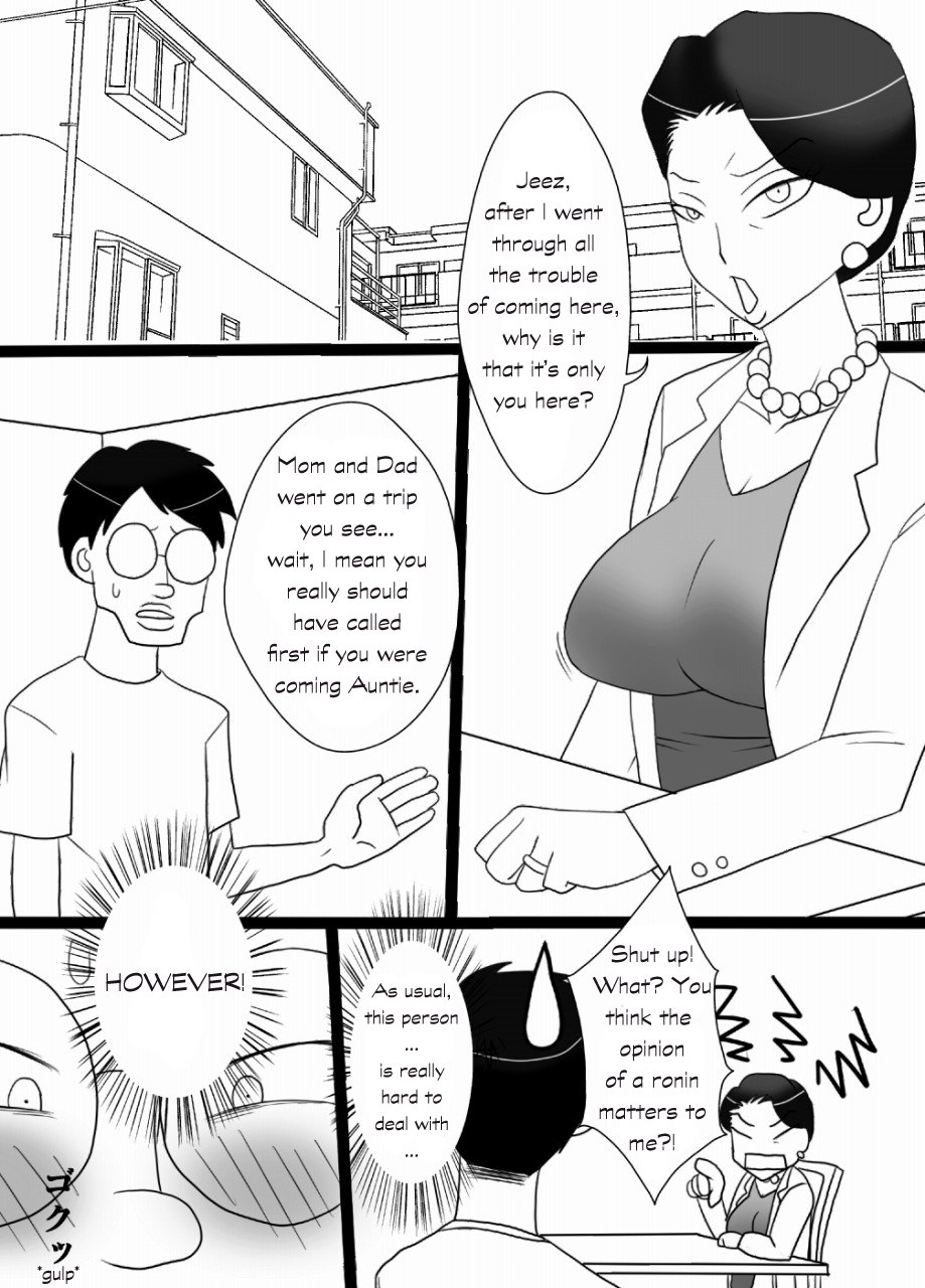 [Freehand Tamashii] Oba-san o Otosuze! | Let's Seduce Auntie! [English] page 3 preview