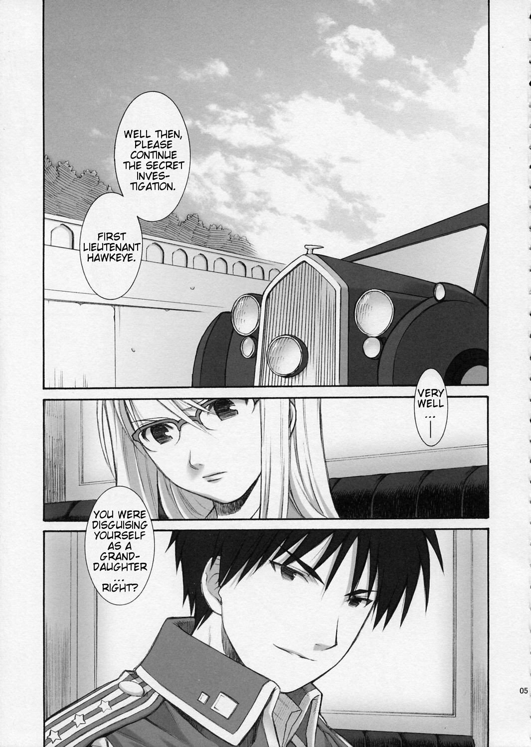 (C66) [Totsugeki Wolf (Yuuki Mitsuru)] BITTER SWEET (Fullmetal Alchemist) [English] [Slayerjammer] page 4 preview