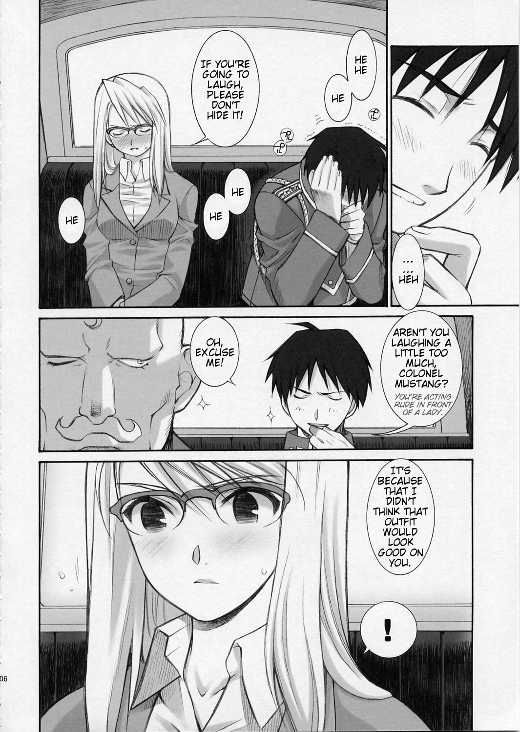 (C66) [Totsugeki Wolf (Yuuki Mitsuru)] BITTER SWEET (Fullmetal Alchemist) [English] [Slayerjammer] page 6 preview