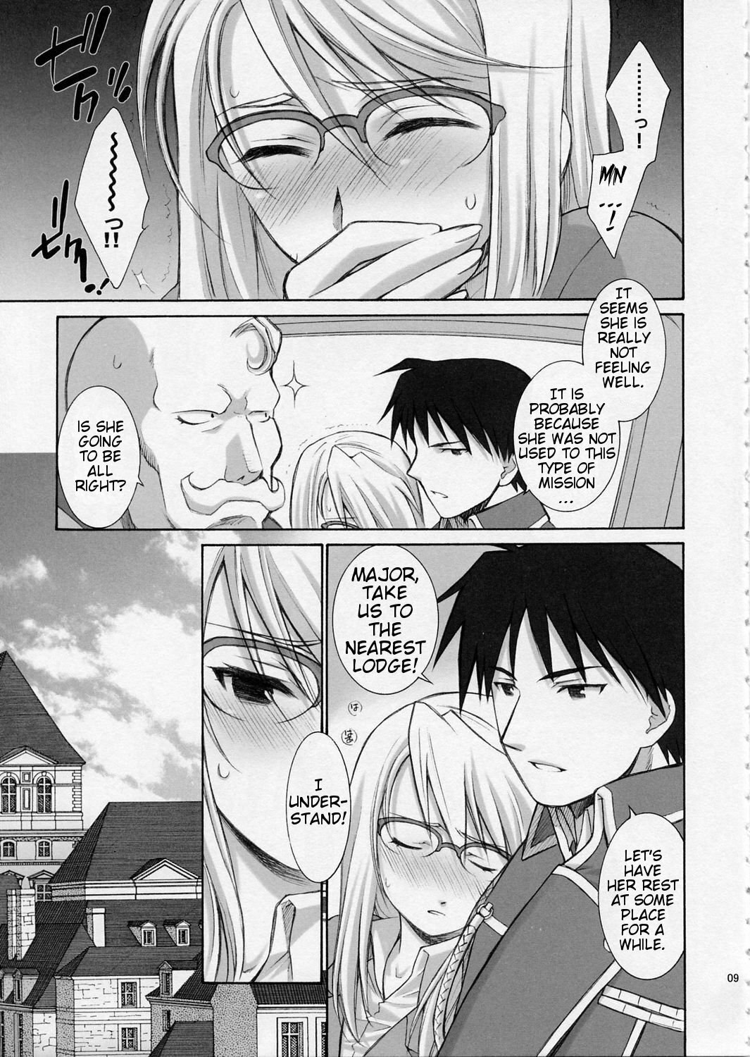 (C66) [Totsugeki Wolf (Yuuki Mitsuru)] BITTER SWEET (Fullmetal Alchemist) [English] [Slayerjammer] page 9 preview