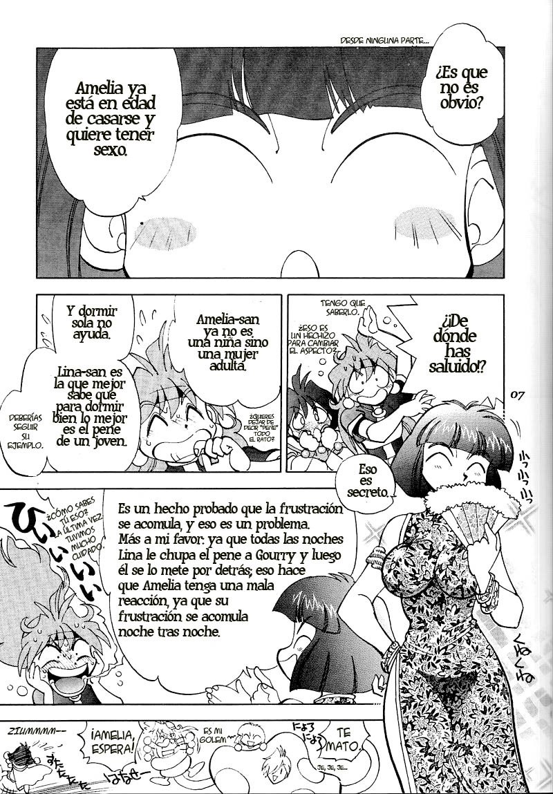 (C61) [Chuuka Mantou (Yagami Dai)] Mantou 20 (Slayers) [Spanish] {Ameban} page 8 preview