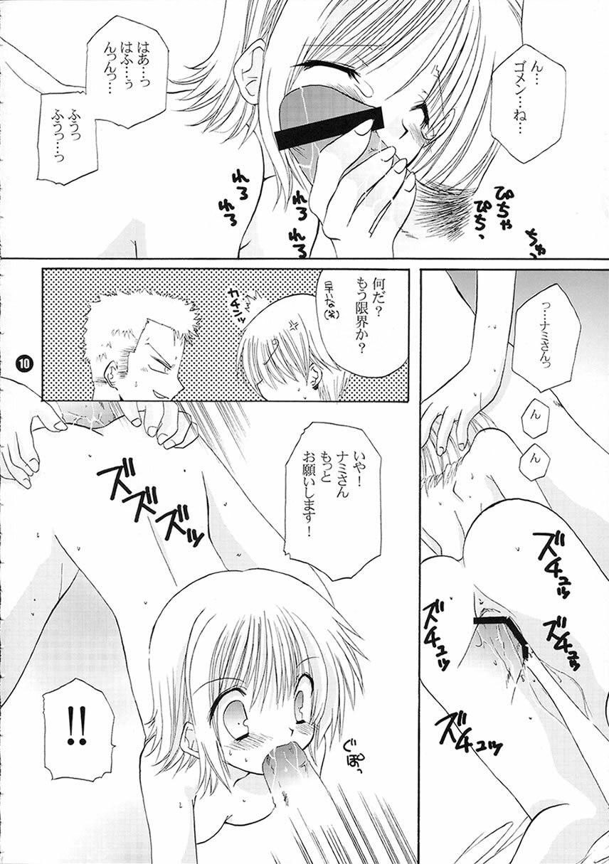 (C62) [Takanaedoko (Takanae Kyourin)] Orange Mystery (One Piece) page 9 preview