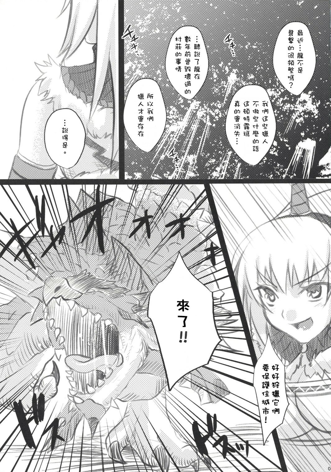 (C73) [Princess Heart (Amagai Yukino)] Kariudo Hakusho (Monster Hunter) [Chinese] page 6 preview