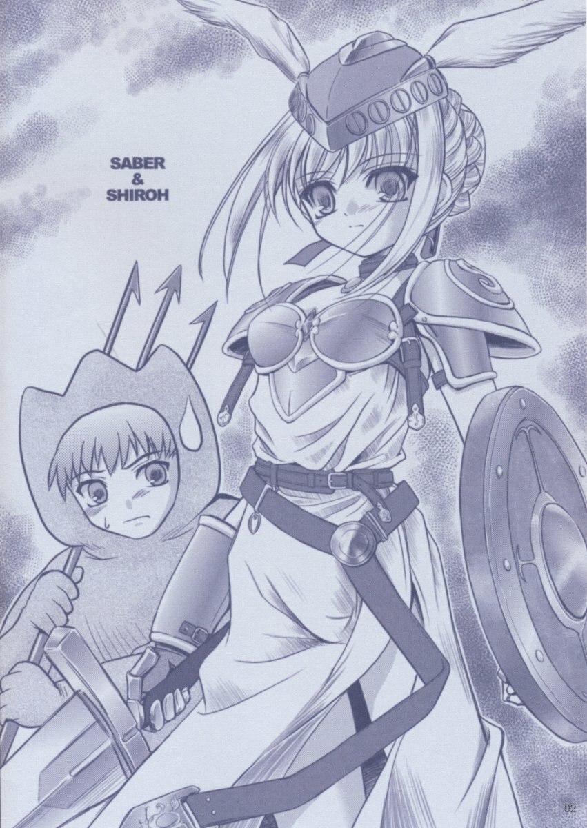 (C69) [Yakan Hikou (Inoue Tommy)] DOGS can't see COLORS (Fate/hollow ataraxia) page 5 preview