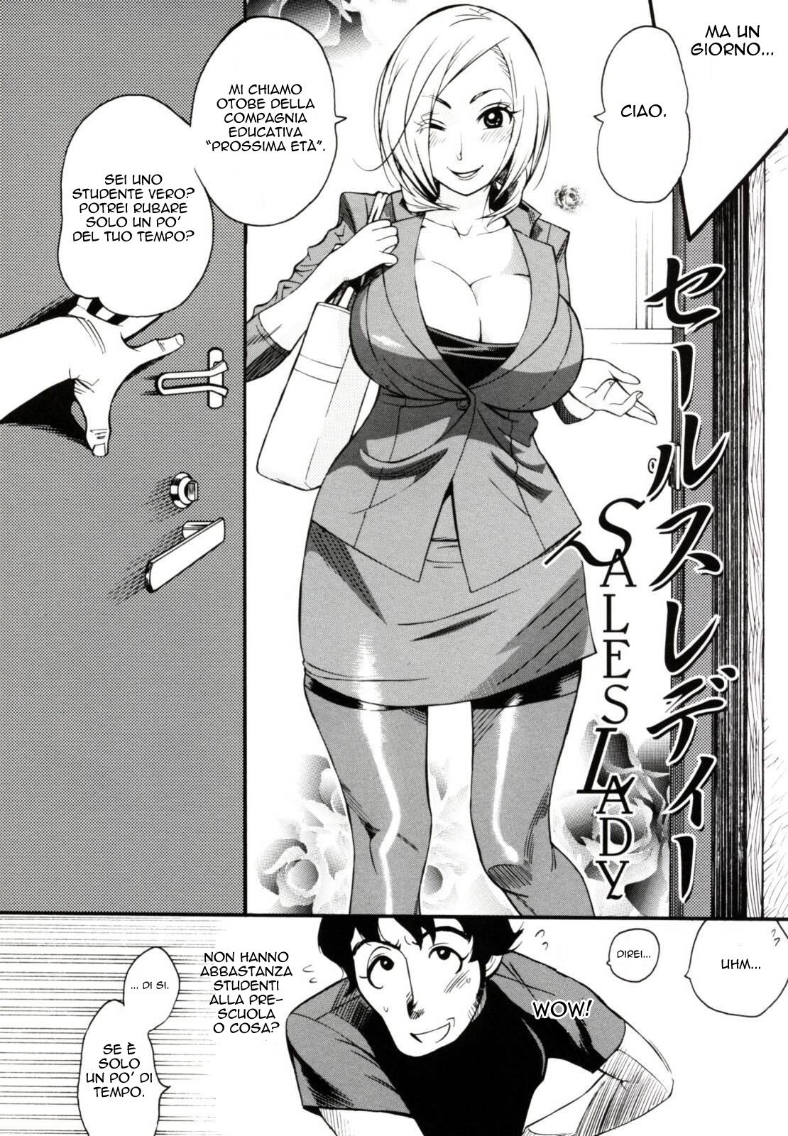 [Kishinosato Satoshi] Sales Lady (Teka Pita!) [Italian] [Nabiki] page 4 preview