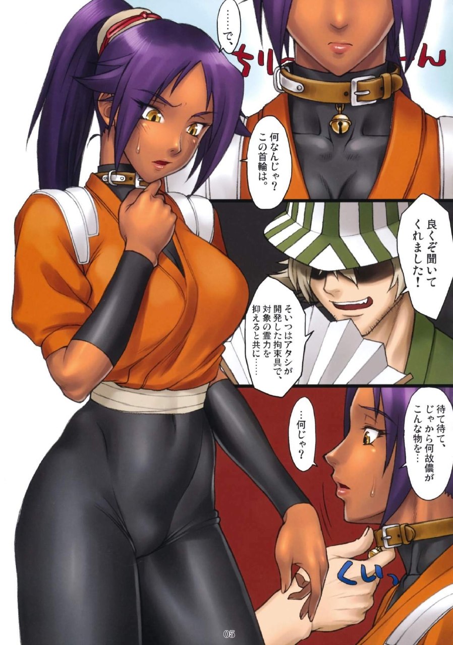 (C76) [Nagaredamaya (BANG-YOU)] Yoruneko-san no Shitsukekata -Kubiwahen- (Bleach) page 4 preview