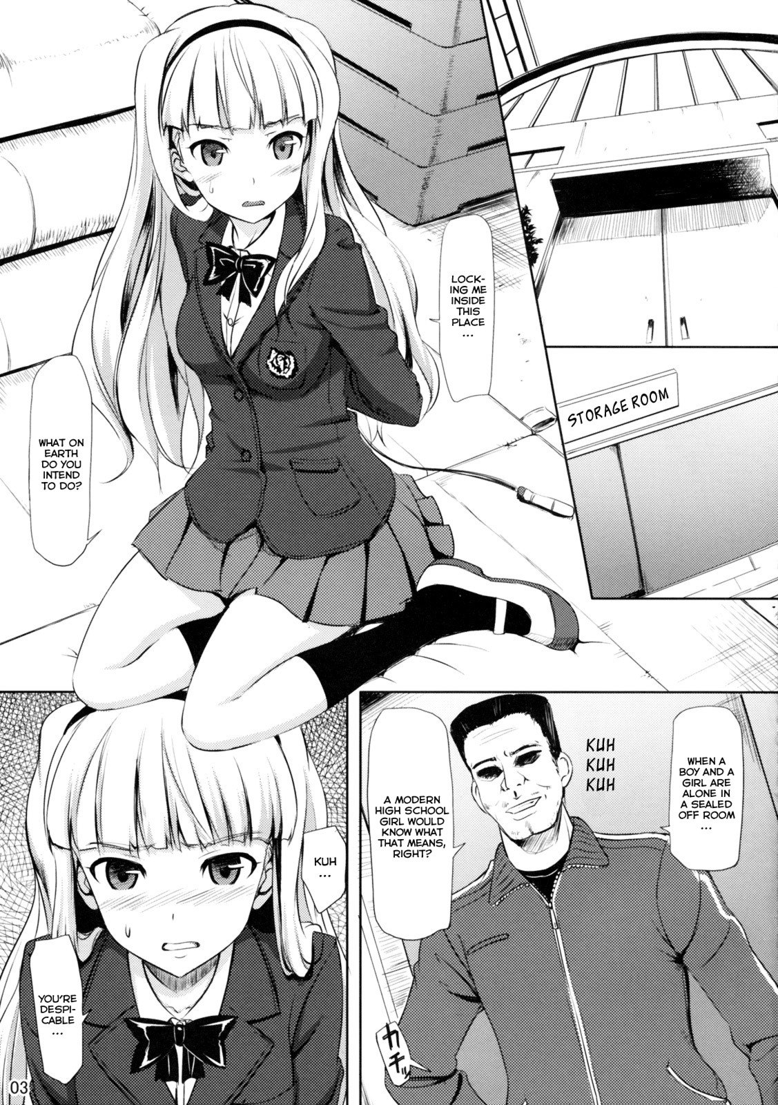 [Jenoa Cake (Takayaki)] Zettai Wakan Lost in school (THE iDOLM@STER) [English] [YQII] [2010-01-20] page 2 preview