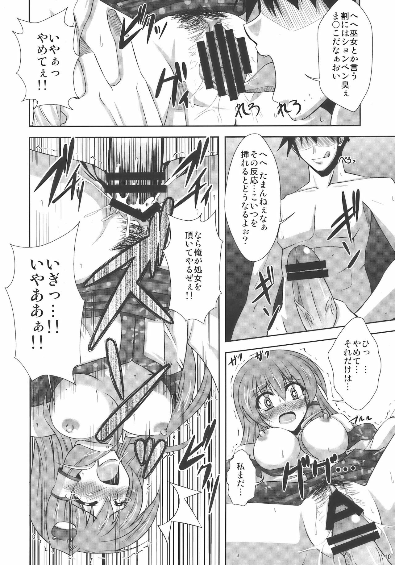 (C75) [Dokomademo Aoi Sora ni Ukabu Niku (Nikusoukyuu)] Mada Mada Mousou Uchouten!! (Touhou Project) page 10 preview