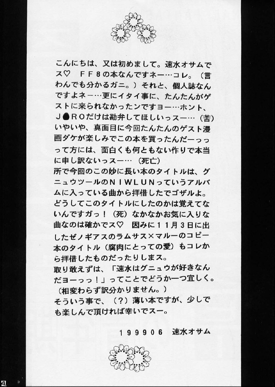 [1st.M's] Stylish Panpii no Seinenki (FF8) page 3 preview