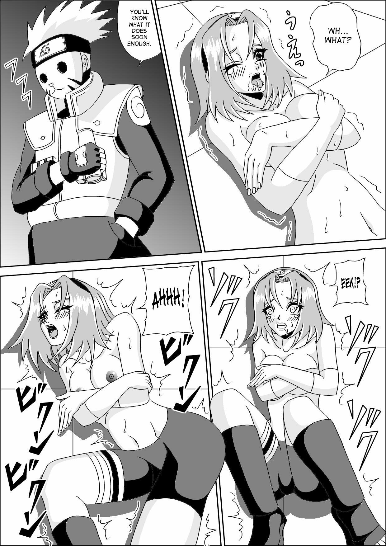 [Pyramid House (Muscleman)] Kunoichi Ryoujoku Tane Tsuki Shugyou | Kunoichi Disgrace Impregnation Training (Naruto) [English] {doujin-moe.us} page 11 preview