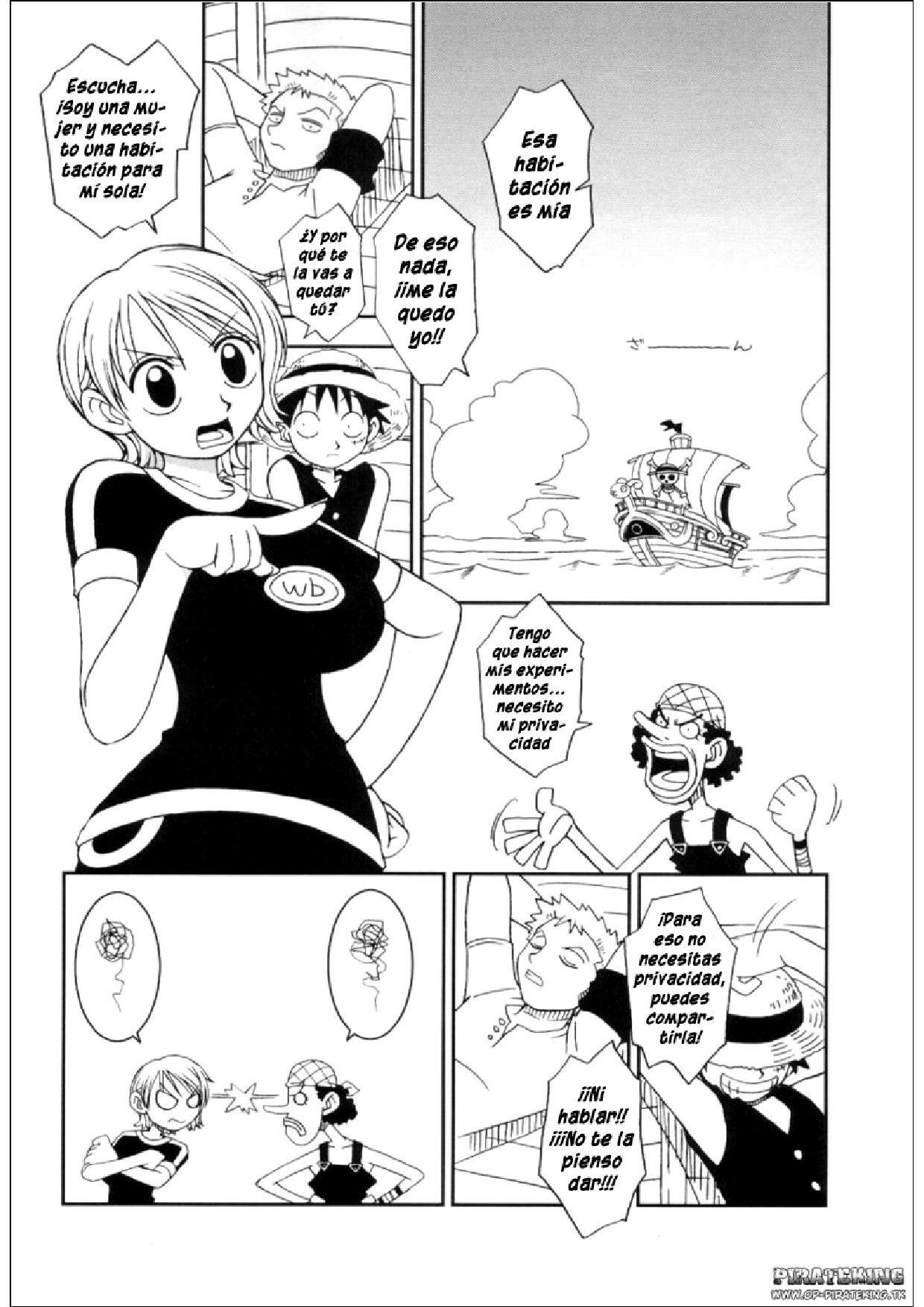 (C64) [KENIX (Ninnin!)] ORANGE PIE Vol. 3 (One Piece) [Spanish] [Pirateking] page 7 preview