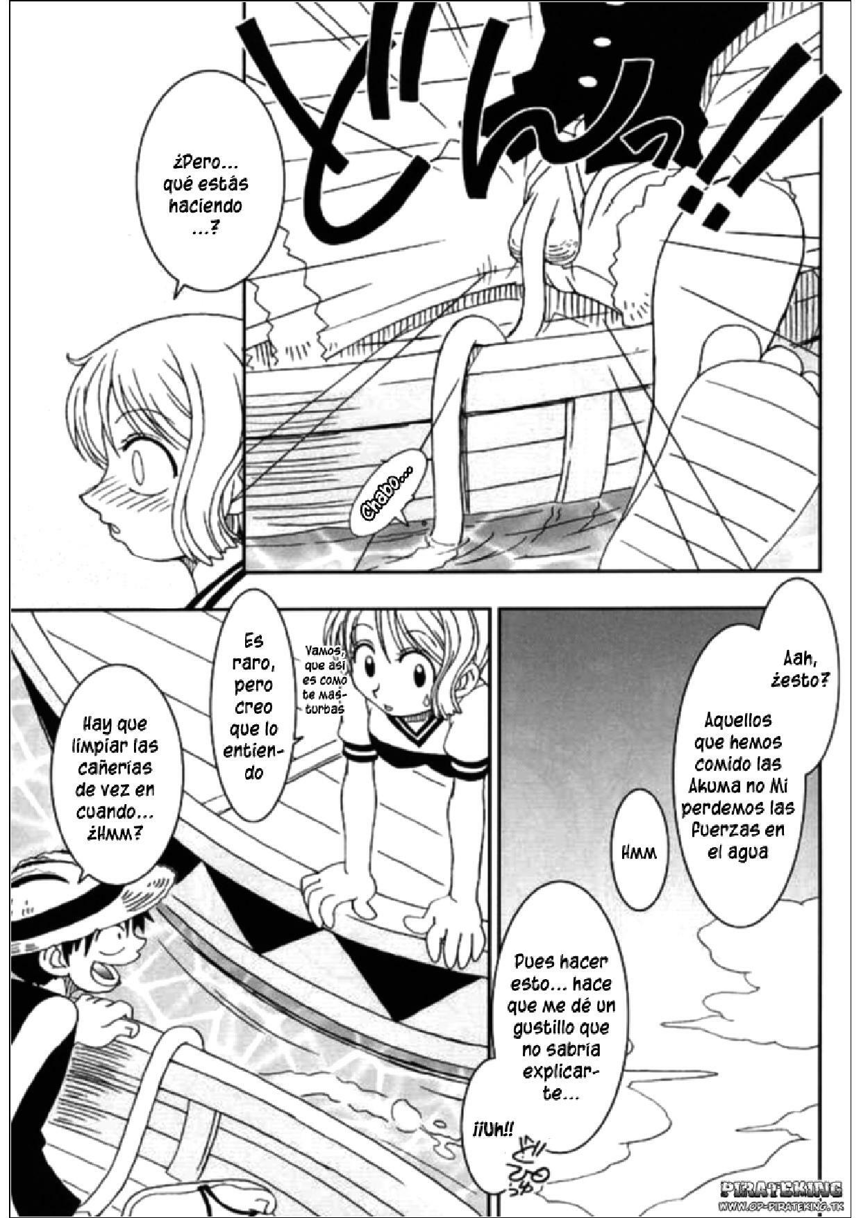 (CR32) [KENIX (Ninnin!)] ORANGE PIE Vol. 2 (One Piece) [Spanish] [Pirateking] page 8 preview