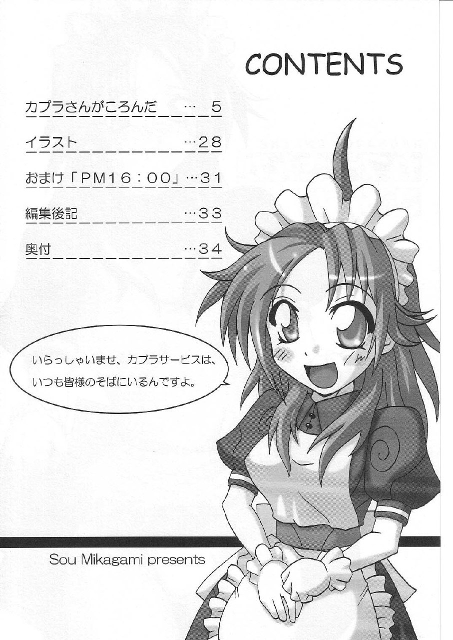 (C63) [FruitsJam (Mikagami Sou)] Kapura-san ga Koronda (Ragnarok Online) page 4 preview
