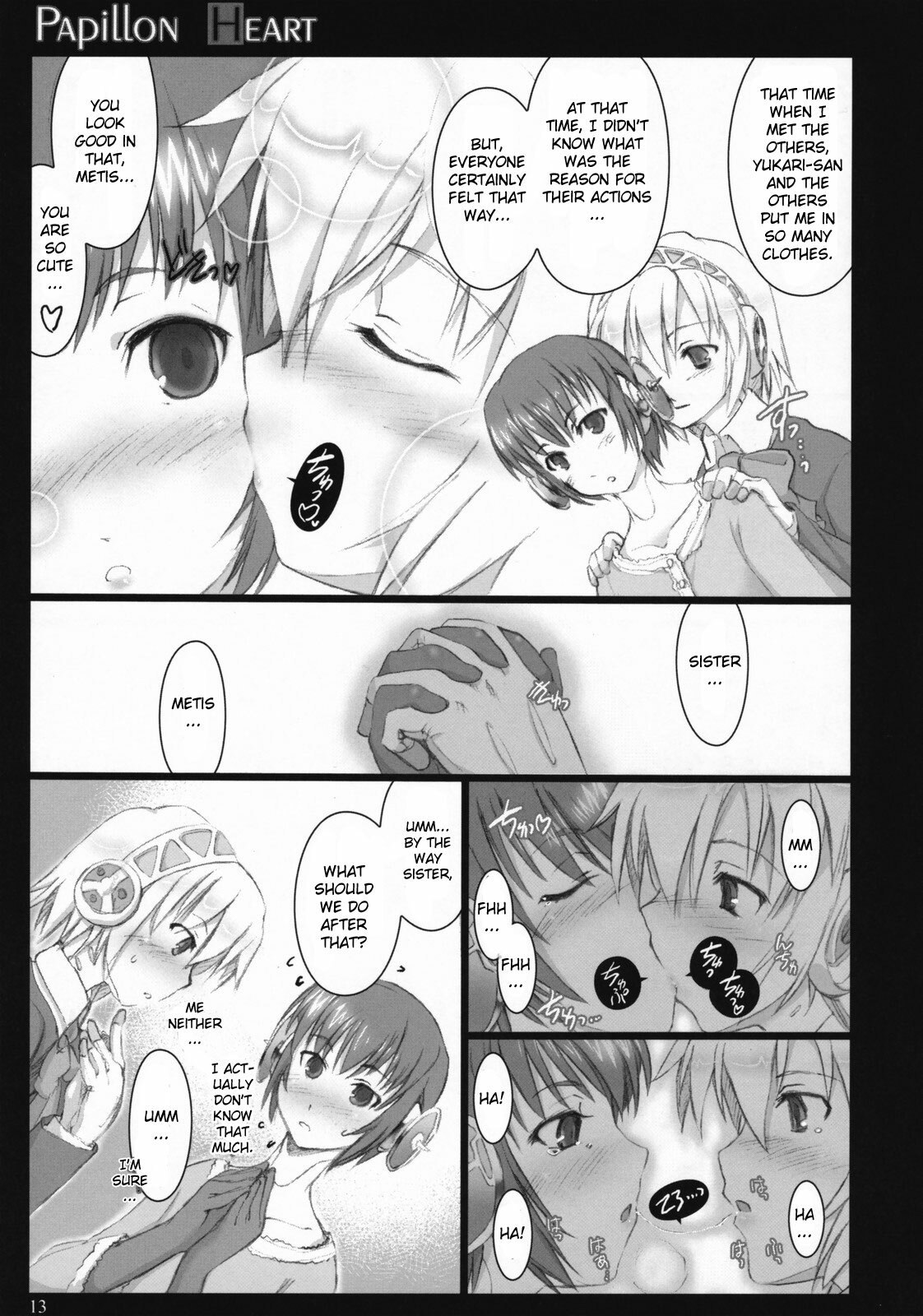 (C72)  Papillon Heart (Persona 3) [English] [CGRascal] page 12 preview