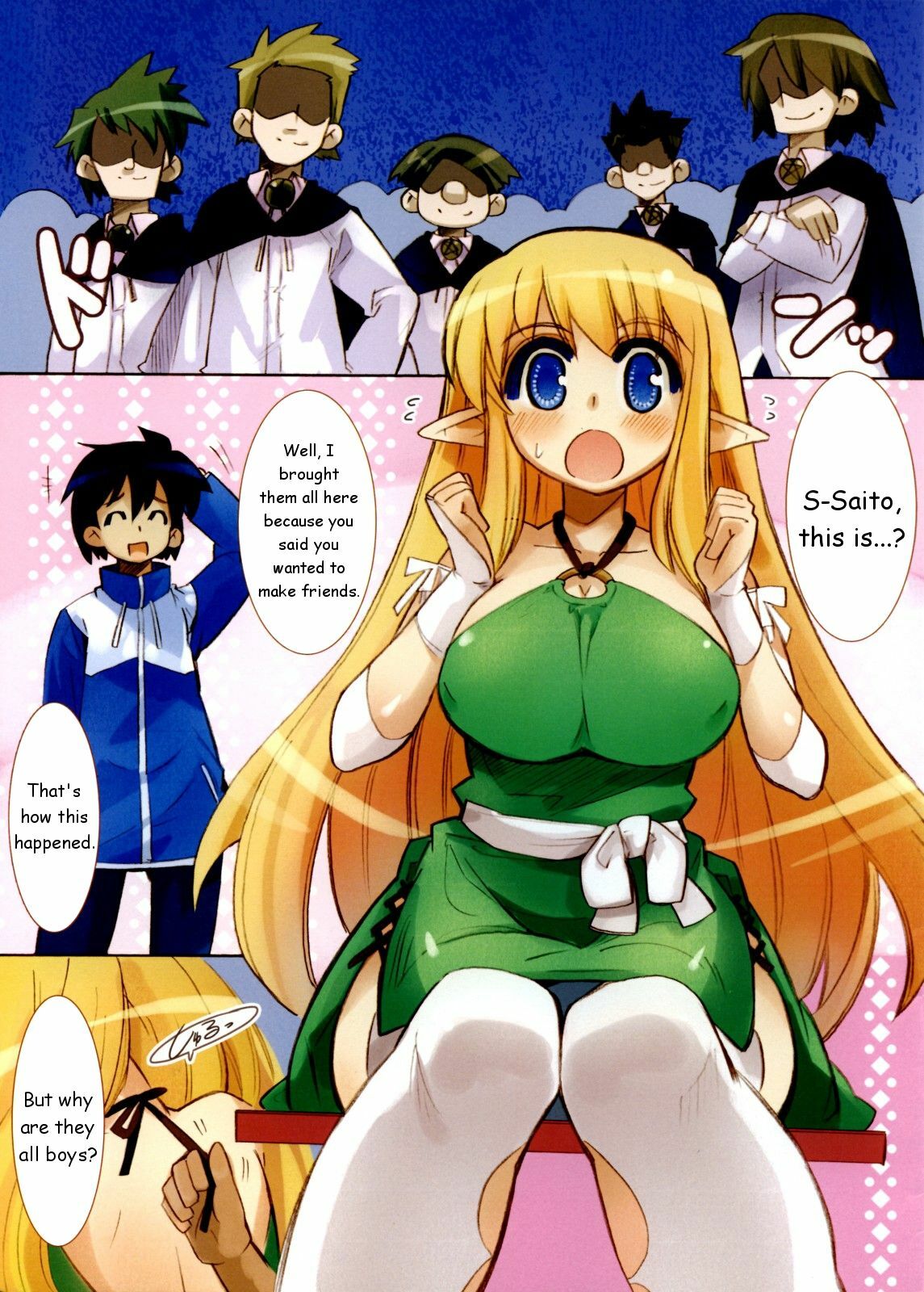 (C74) [komorebi-notebook (Momiji Mao)] Tiffania to Nakayoku Shimasho? | Why don't we befriend Tiffania? (Zero no Tsukaima) [English] [Hmedia] page 2 preview
