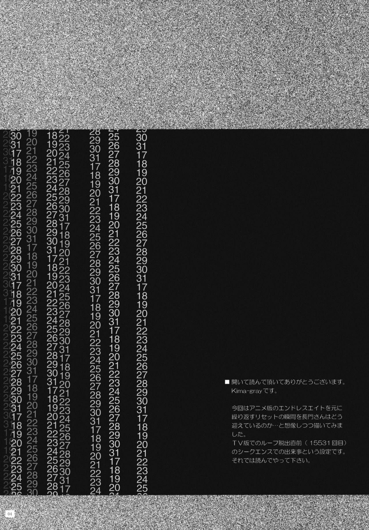(C77)  Last Quarter (The Melancholy of Haruhi Suzumiya) page 3 preview