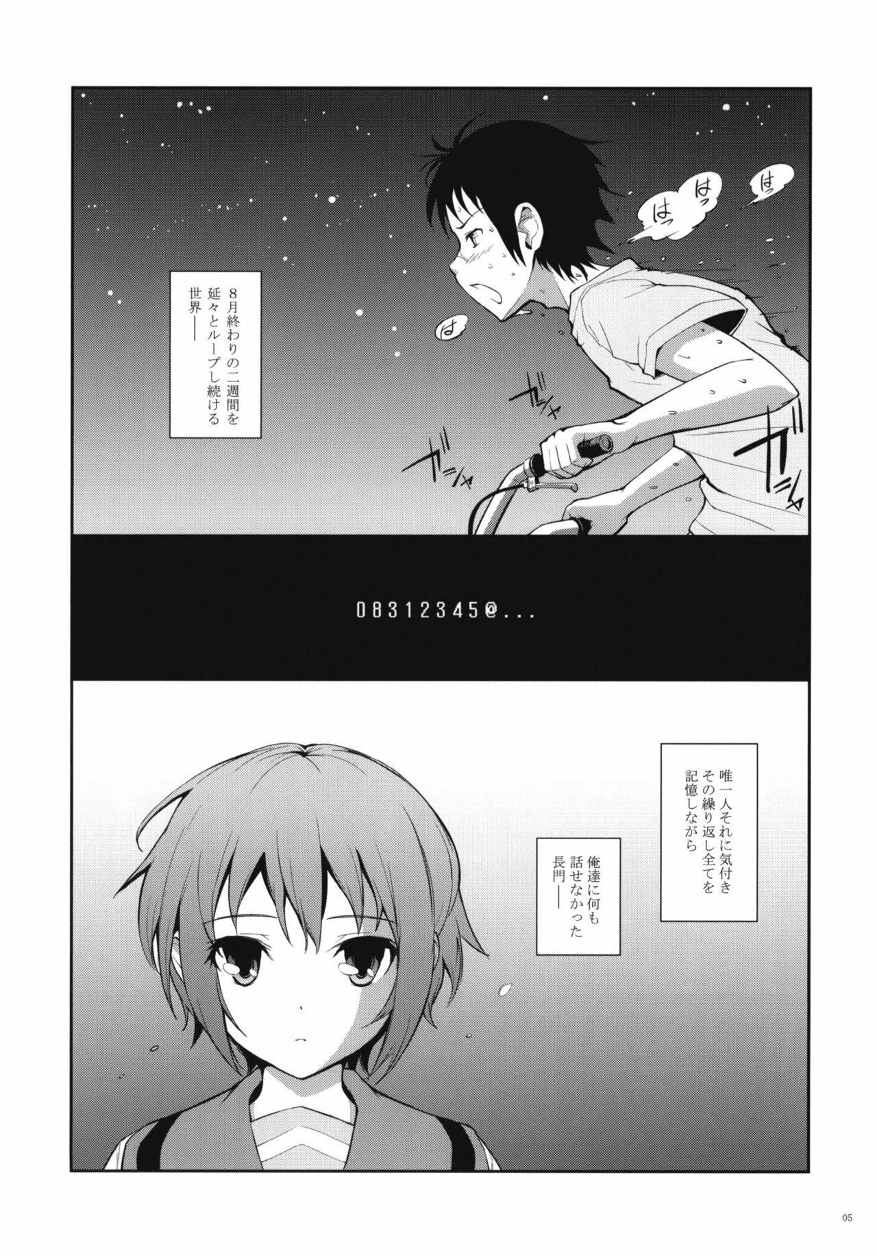 (C77)  Last Quarter (The Melancholy of Haruhi Suzumiya) page 4 preview