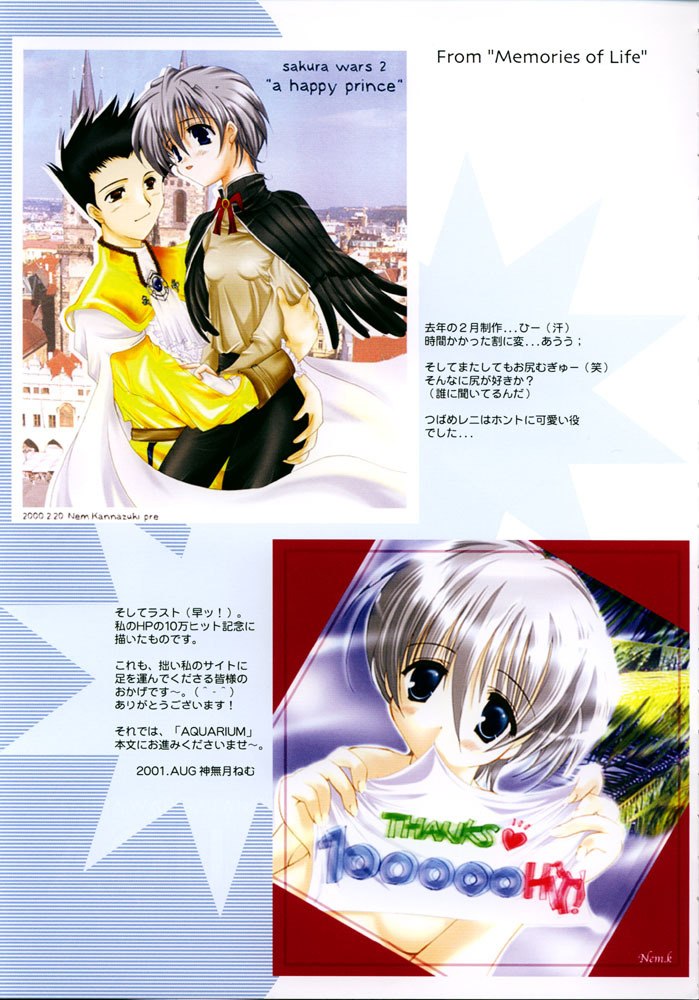 (C60) [A.L.C (Kannazuki Nem)] AQUARIUM (Sakura Taisen 2) page 4 preview